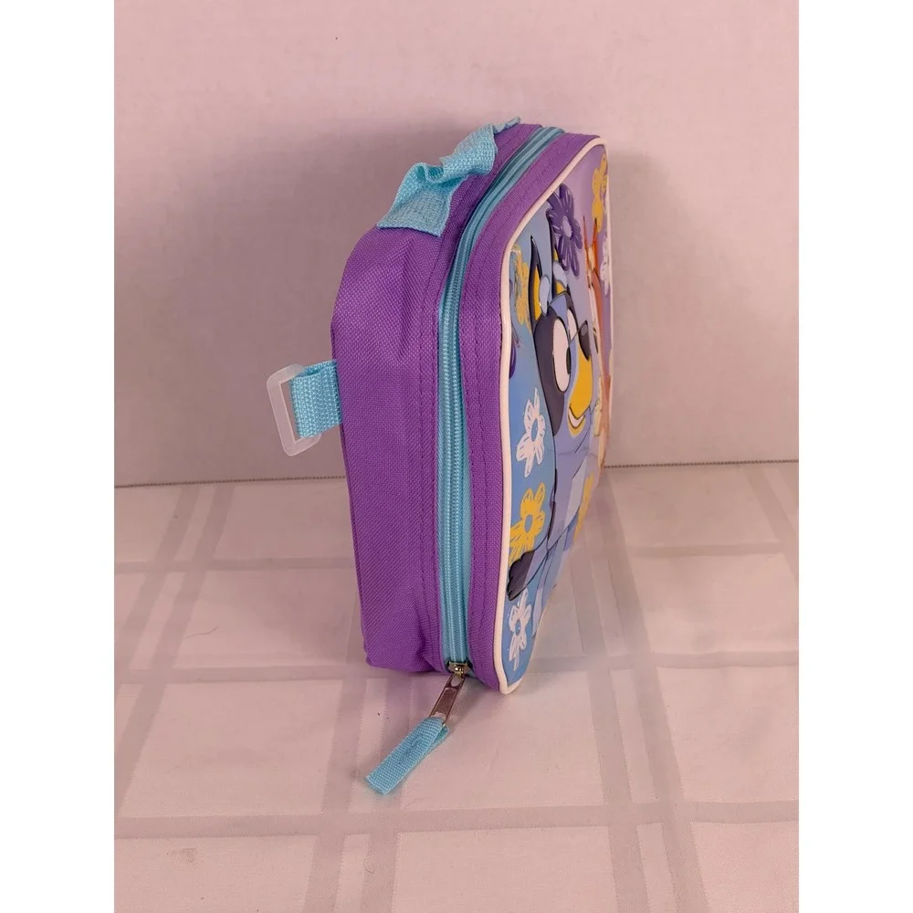 Bluey Character Backpack with Lunch Box School‎ Bag Set for Kids